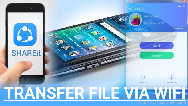Cara Transfer File via Wifi di Dell Aero Menggunakan ShareIt Versi Baru